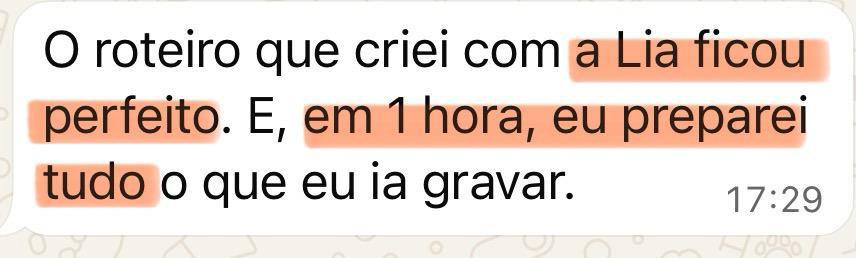 Depoimento 2 de cliente da LIA