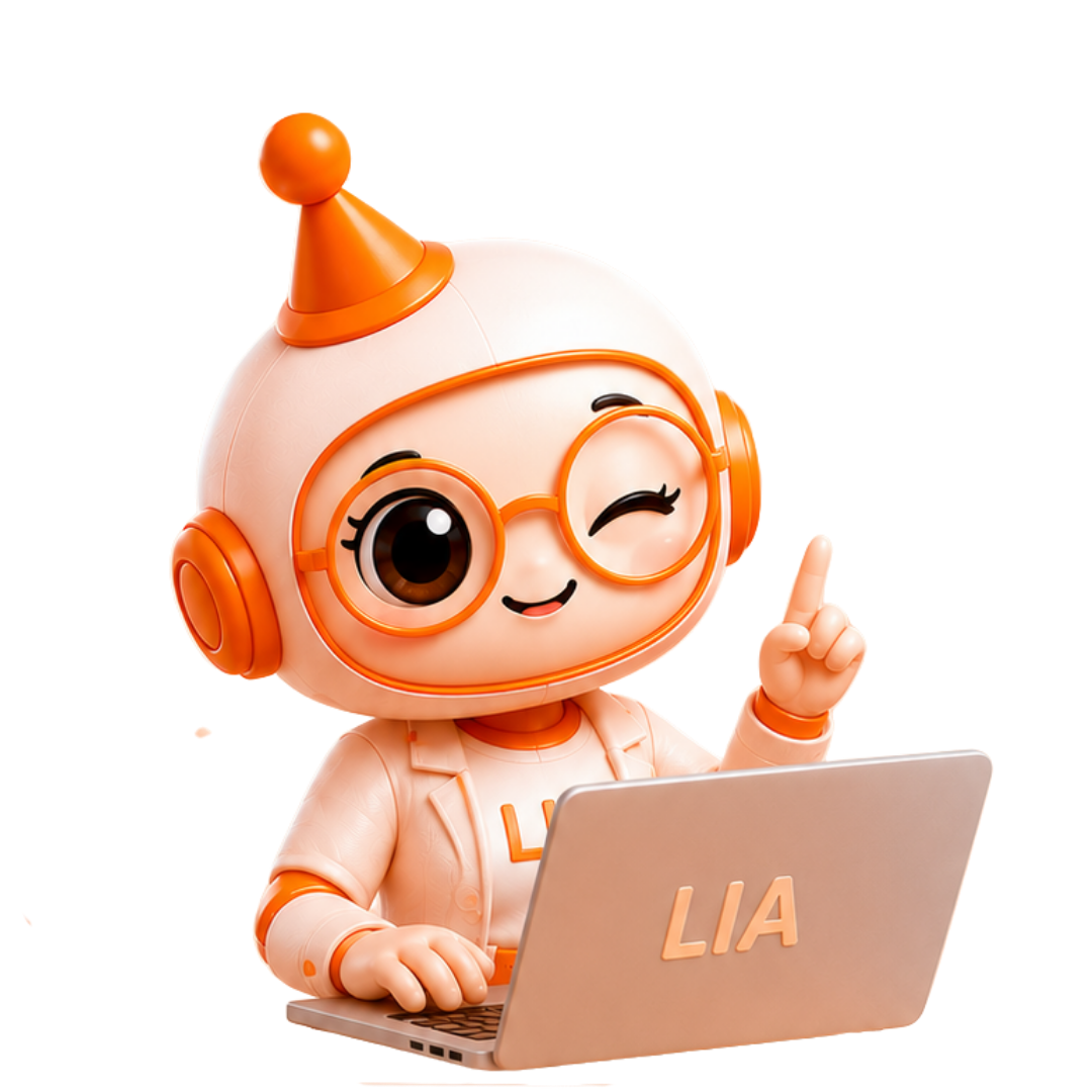 Mascote LIA EMPRESÁRIA